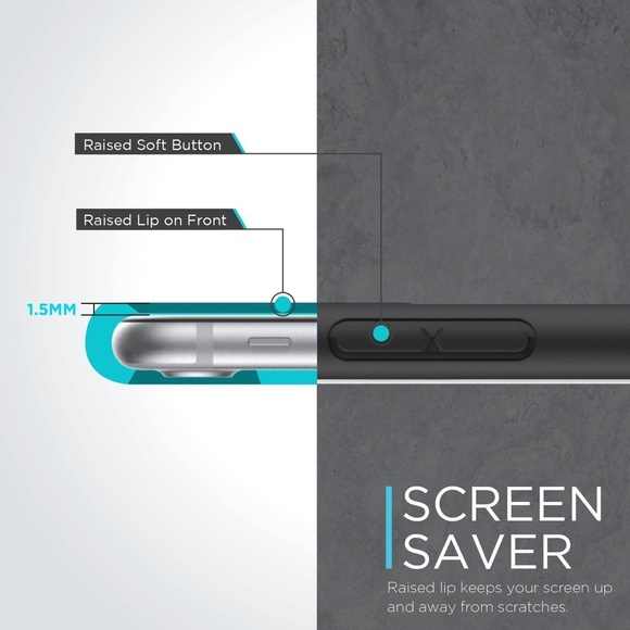 X-Doria Revel Series Case iPhone 7/8 Transparent Protective Unique Blue Husky - Picture 3 of 4